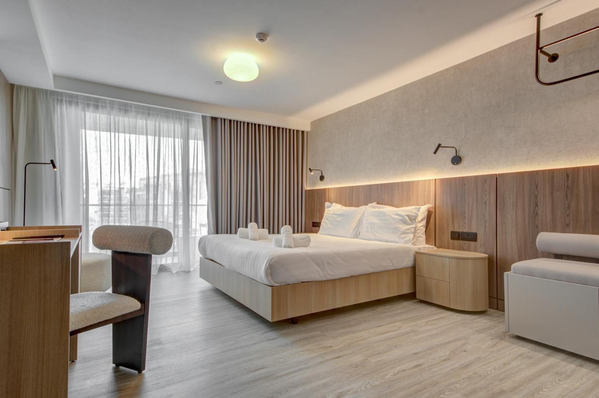 Superior Tweepersoonskamer met 1 of 2 Bedden en Balkon