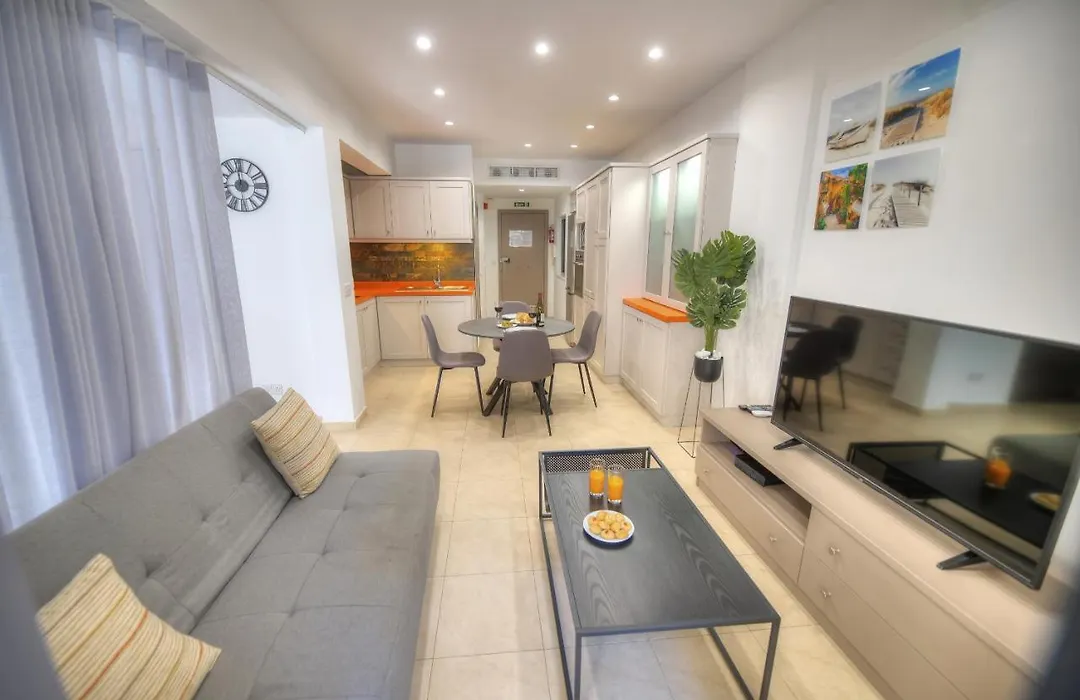 Elegant One Bedroom Apartment With Terrace In Uptown Portomaso Ddif1-4-1