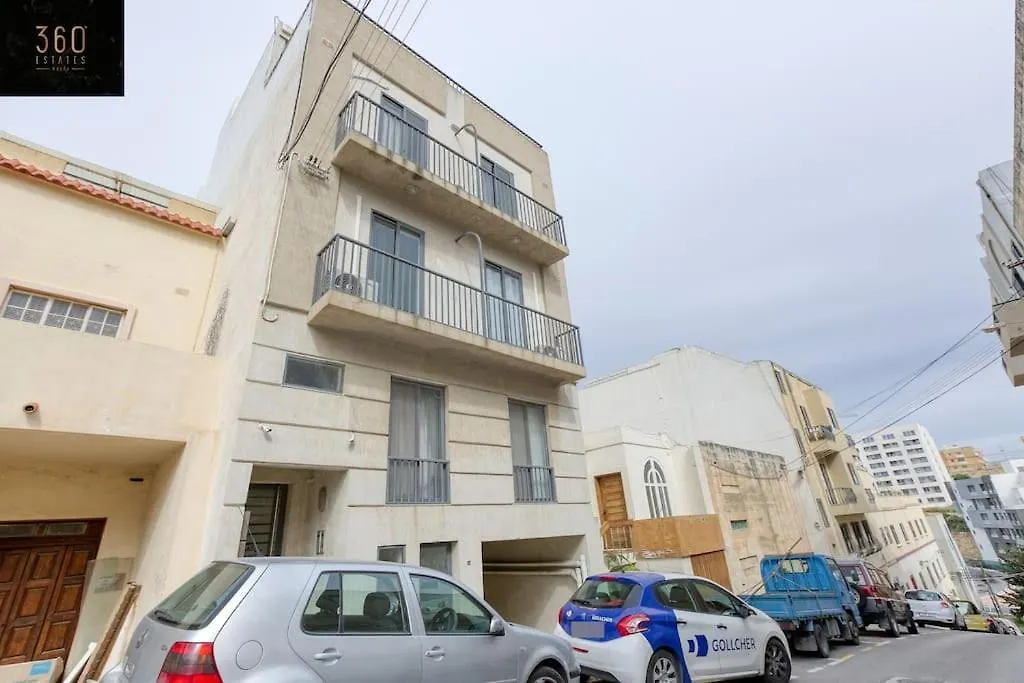 Colourful, Designer 2Br Apt In Central St Julians By 360 Estates-1