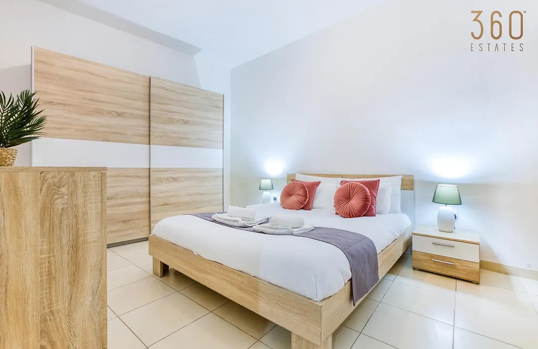 Modern 1Br Home With Private Balcony In St Julians By 360 Estates-1