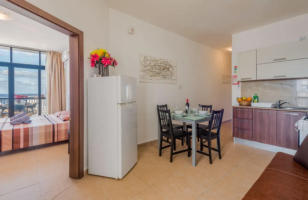 Seashells 2 Bedroom Apartment With Sunny Terrace With Stunning Panoramic Sea Views By Getaways Malta-1