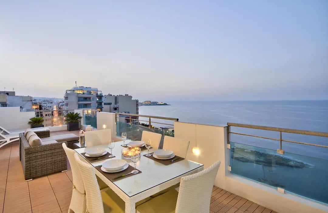 Magnificent Seafront 2-Bedroom Sliema Penthouse-1