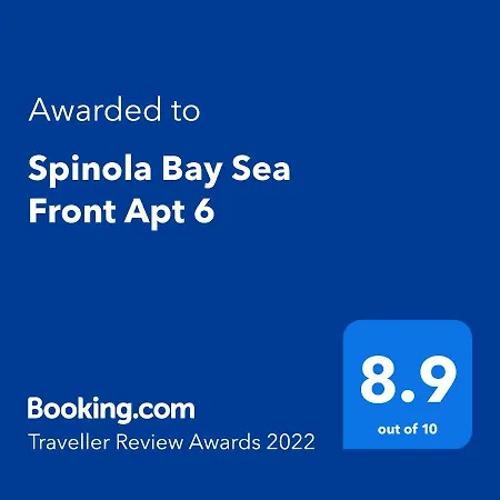 Spinola Bay Sea Front Apt 6-3