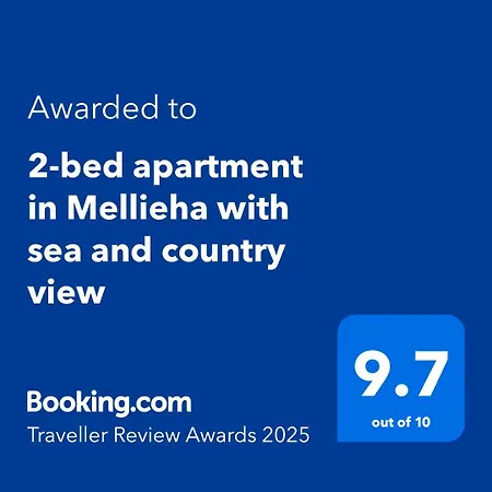 2-Bed Apartment In Mellieha With Sea And Country View-3
