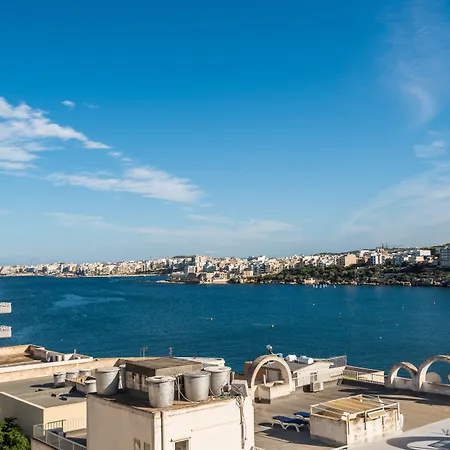 Bayview 2 Bedroom Seaview Apartment With Large Terrace With Panoramic Views - By Getawaysmalta-2