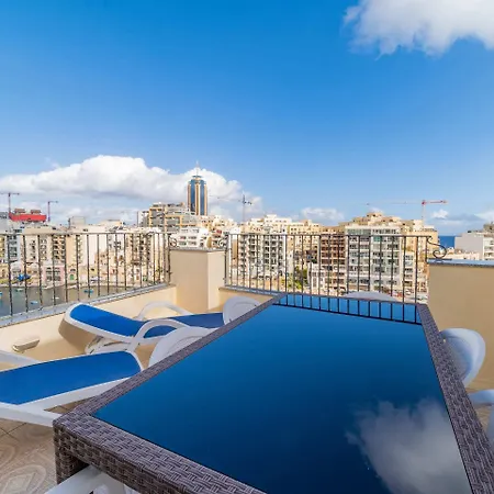 Amazing Views Of Spinola Bay In Heart Of Stjulians-Hosted By Sweetstay-3