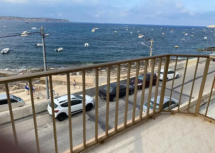 Sea Front Apartment At Mellieha Bay, Malta!