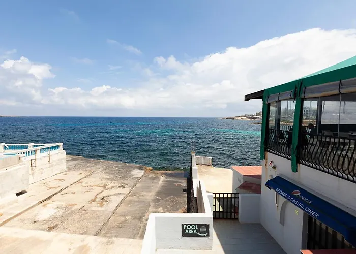 Spacious Designer Apt With Private Seaview Balcony By 360 Estates Buġibba admite animales