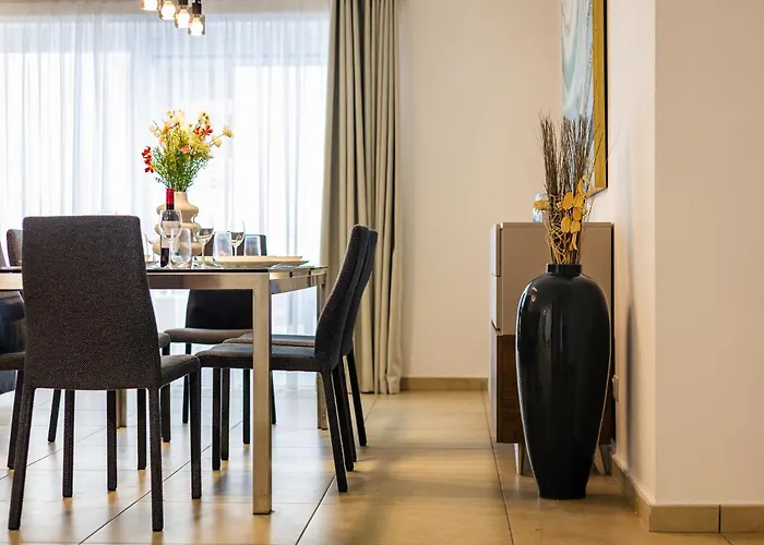 Haustierfreundliches Luxury Apartments With Pool And Terrace, Top Location Sliema
